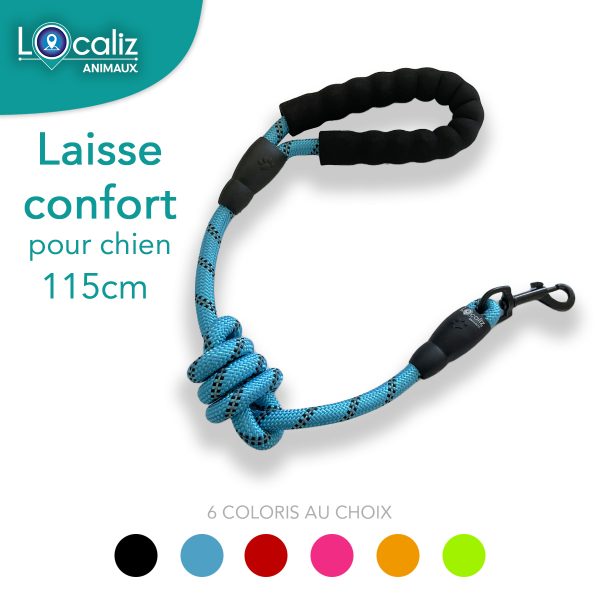 Laisse confort Localiz chien