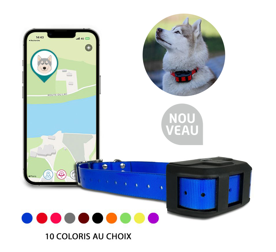 COLLIER GPS DOGMAX LOCALIZ. Le collier GPS idéal pour les chiens